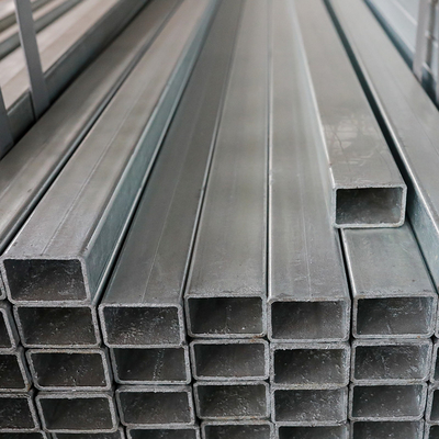A500 2x2 Galvanized Square Tubing S355 Hot Dip Galvanized Square Steel Tube