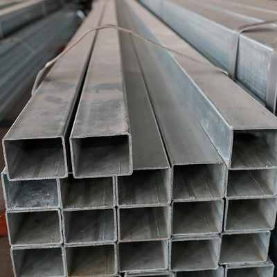 A500 2x2 Galvanized Square Tubing S355 Hot Dip Galvanized Square Steel Tube