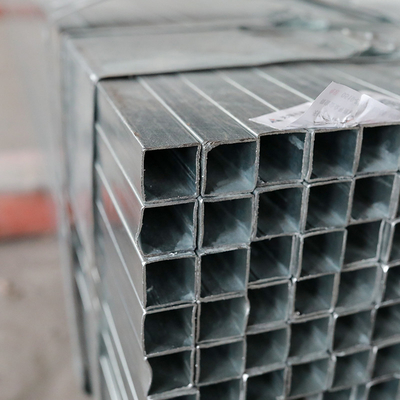 A500 2x2 Galvanized Square Tubing S355 Hot Dip Galvanized Square Steel Tube